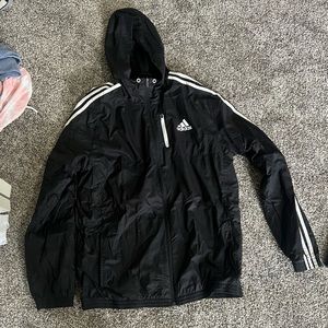 Athletic adidas raincoat